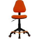 Детское кресло Бюрократ KD-4-F Orange (KD-4-F/TW-96-1)