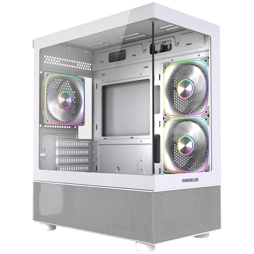 Корпус Powercase Vision Micro M2 ARGB White - CVMWM2-A3