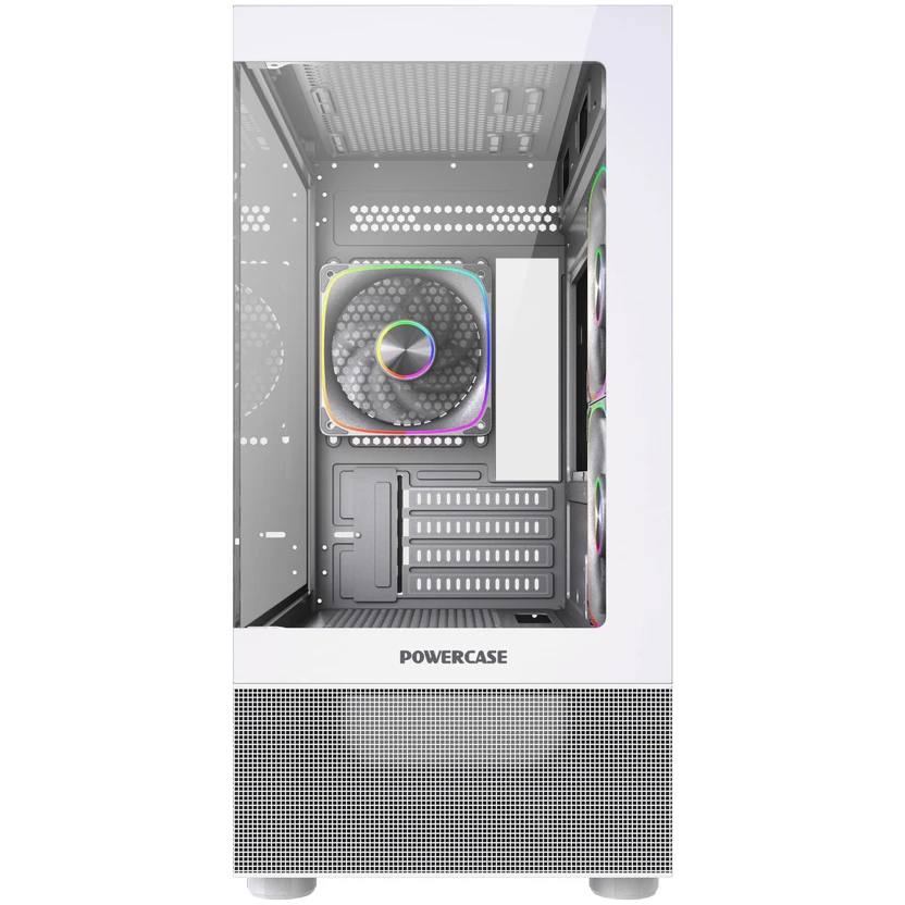 Корпус Powercase Vision Micro M2 ARGB White - CVMWM2-A3 - фото 2