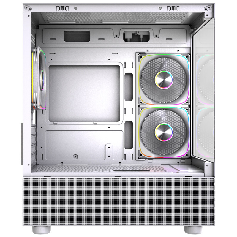 Корпус Powercase Vision Micro M2 ARGB White - CVMWM2-A3 - фото 4