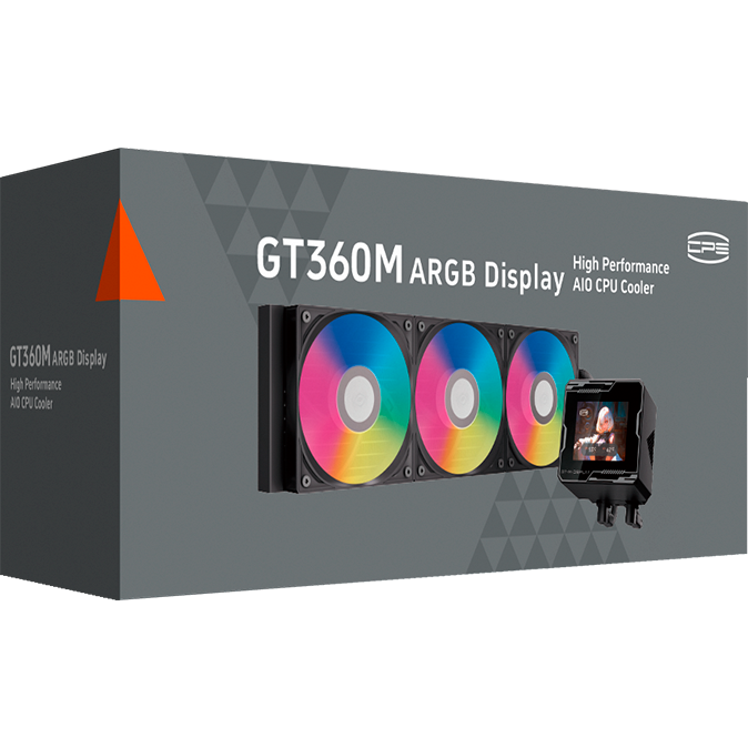 Система жидкостного охлаждения PCcooler GT360M ARGB Display Black - GT360M ARGB Display BK - фото 6