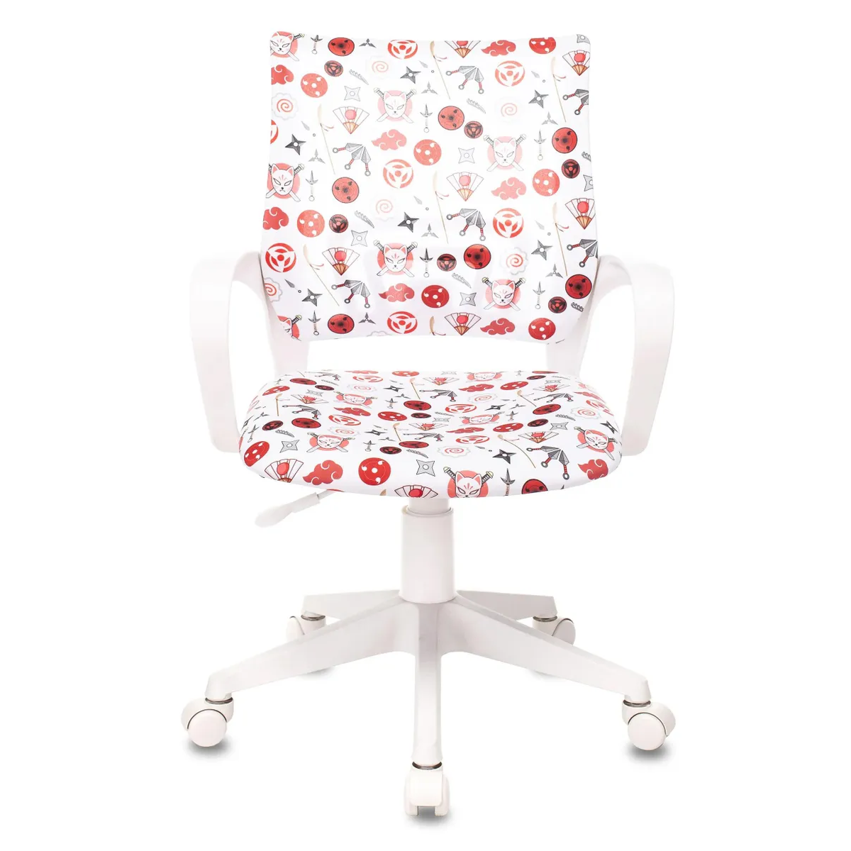 Детское кресло Бюрократ KD-W4 White Naruto - KD-W4/NRTO-WH - фото 4