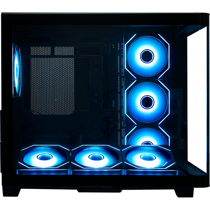 Корпус XASTRA QR600 7ARGB C10-UC Black - QR600-7FM12A-C10-UC-L - фото 2