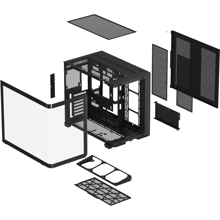 Корпус XASTRA QR600 7ARGB C10-UC Black - QR600-7FM12A-C10-UC-L - фото 14