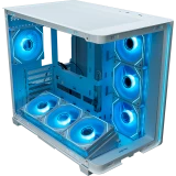 Корпус XASTRA QR600 7ARGB C10-UC White (QR600-7FM12A-C10-UC-L-WH)