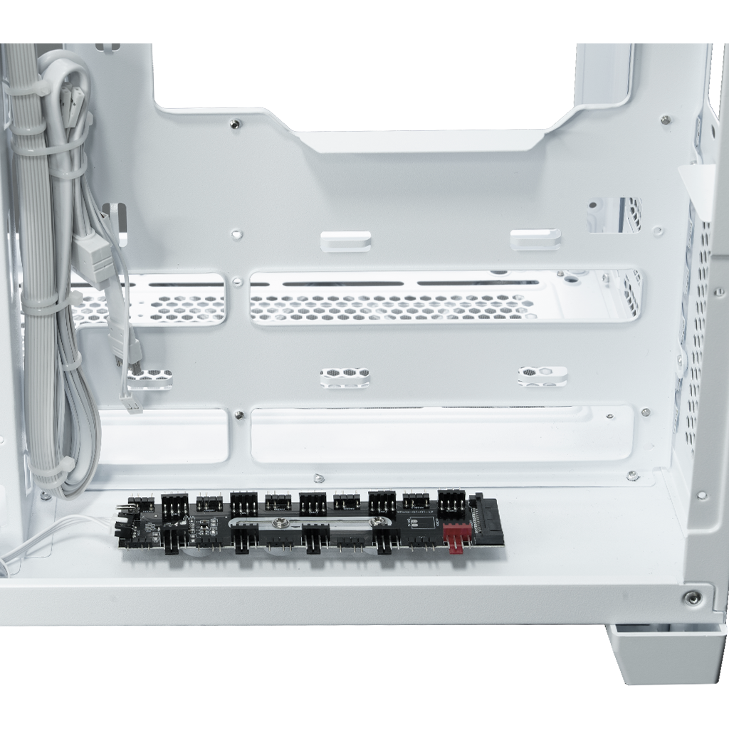 Корпус XASTRA QR600 7ARGB C10-UC White - QR600-7FM12A-C10-UC-L-WH - фото 9