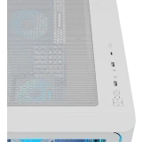 Корпус XASTRA QR600 7ARGB C10-UC White (QR600-7FM12A-C10-UC-L-WH)