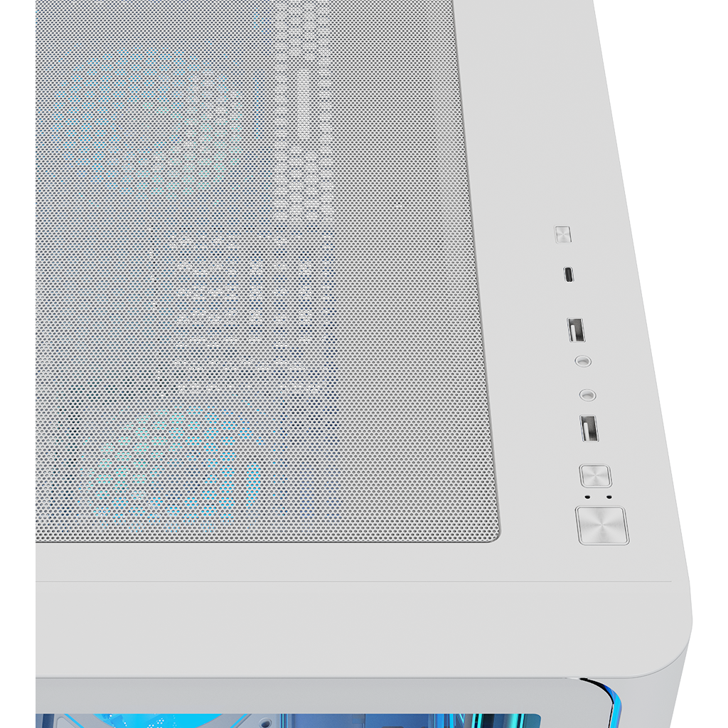 Корпус XASTRA QR600 7ARGB C10-UC White - QR600-7FM12A-C10-UC-L-WH - фото 10