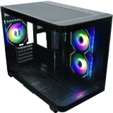 Корпус XASTRA QR500M 3ARGB C10-UC Black (QR500M-3FM12A-C10-UC)