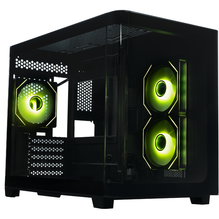 Корпус XASTRA QR500M 3ARGB C10-UC Black - QR500M-3FM12A-C10-UC - фото 3