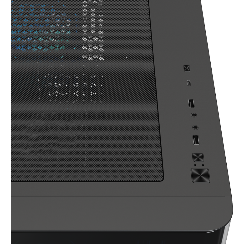 Корпус XASTRA QR500M 3ARGB C10-UC Black - QR500M-3FM12A-C10-UC - фото 8