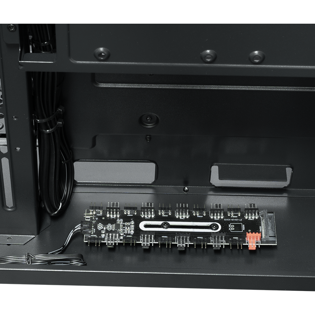 Корпус XASTRA QR500M 3ARGB C10-UC Black - QR500M-3FM12A-C10-UC - фото 10