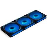 ..... Вентилятор для корпуса Lian Li UNI Fan SL Infinity 120 RGB Black (3 шт.)  Б/У (G99.12SLIN3B.00/G99.12SLIN3B.R0)
