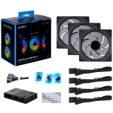 ..... Вентилятор для корпуса Lian Li UNI Fan SL Infinity 120 RGB Black (3 шт.)  Б/У (G99.12SLIN3B.00/G99.12SLIN3B.R0)