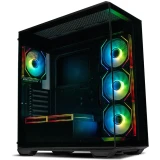 ..... Корпус XASTRA Q600 6FM12A-C10-UC Black, трещина на лицевой панели (Q600-6FM12A-C10-UC)