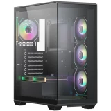 ..... Корпус XASTRA Q600 6FM12A-C10-UC Black, трещина на лицевой панели (Q600-6FM12A-C10-UC)