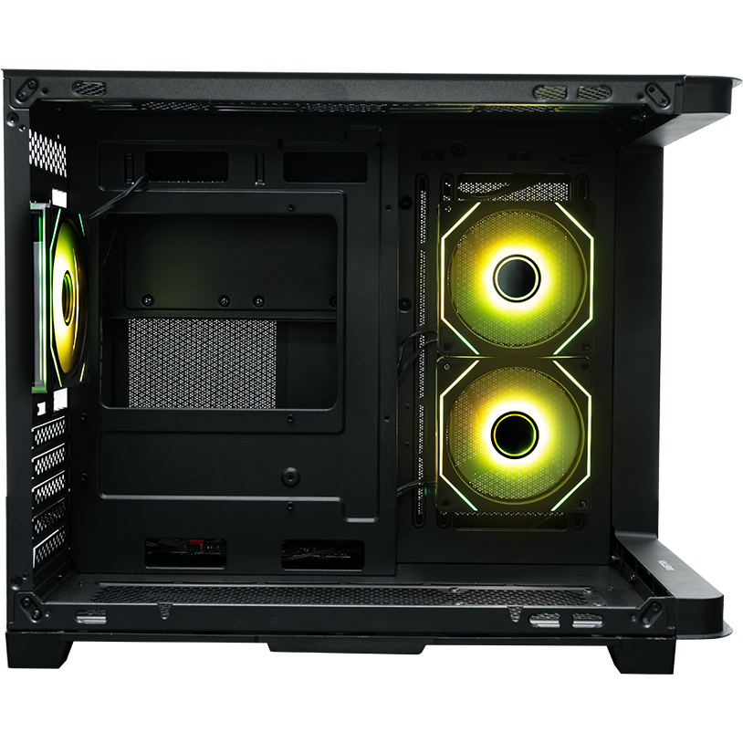 Корпус XASTRA QR600M 3ARGB C10-UC Black - QR600M-3FM12A-C10-UC-L - фото 4