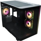 Корпус XASTRA QR600M 3ARGB C10-UC Black (QR600M-3FM12A-C10-UC-L)