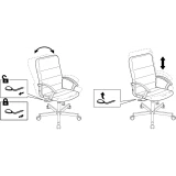 Офисное кресло Бюрократ Triest Beige (TRIEST FABRIC-LT21)