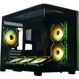 Корпус XASTRA QR600M 6ARGB C10-UC Black (QR600M-6FM12A-C10-UC-L)