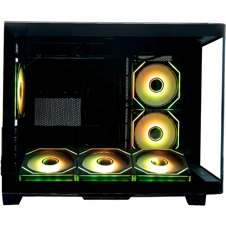 Корпус XASTRA QR600M 6ARGB C10-UC Black - QR600M-6FM12A-C10-UC-L - фото 3