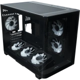 Корпус XASTRA QR600M 6ARGB C10-UC Black (QR600M-6FM12A-C10-UC-L)