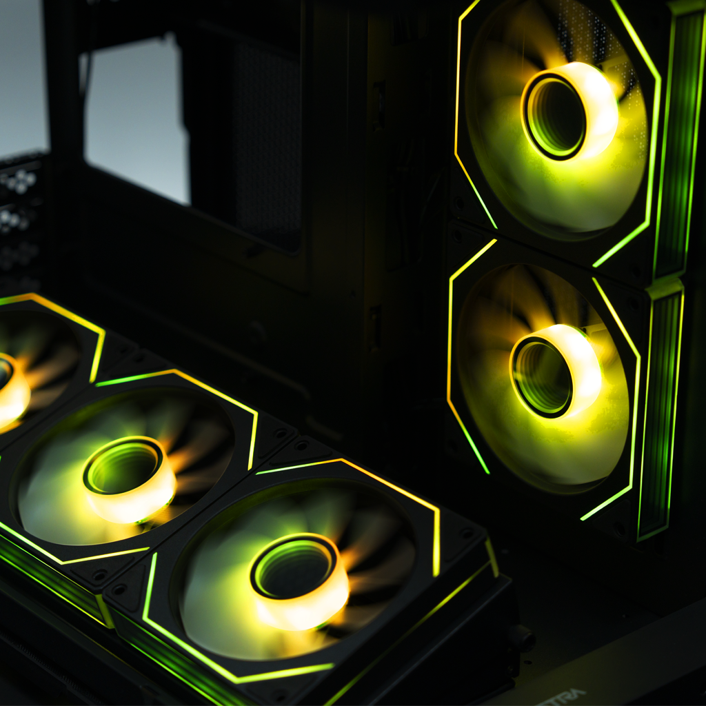 Корпус XASTRA QR600M 6ARGB C10-UC Black - QR600M-6FM12A-C10-UC-L - фото 9