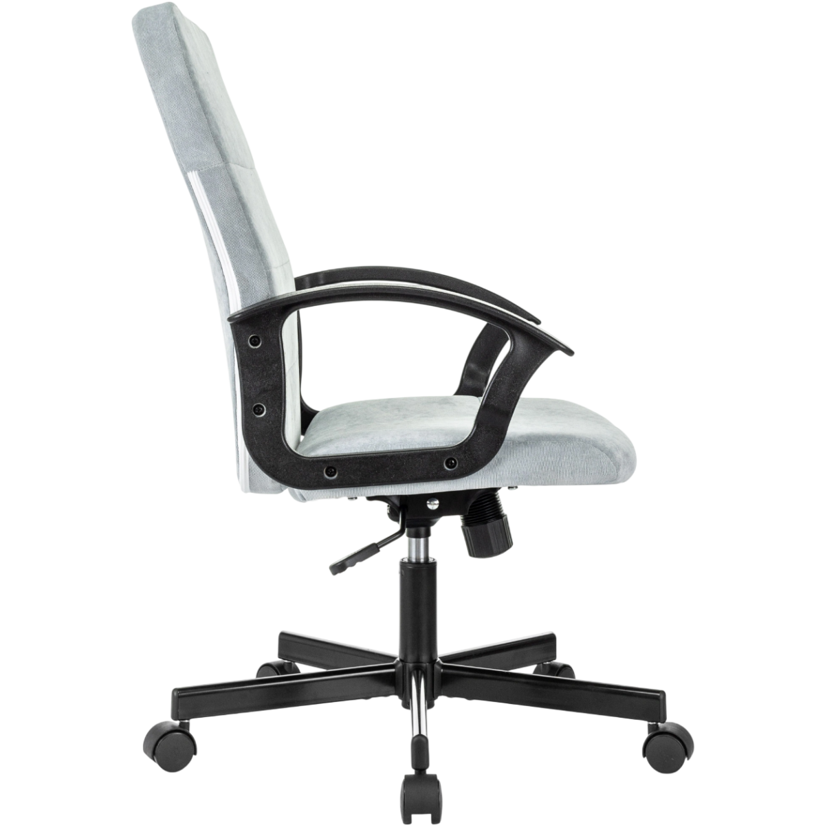 Офисное кресло Бюрократ Triest Grey/Blue - TRIEST FABRIC-LT28 - фото 4
