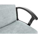 Офисное кресло Бюрократ Triest Grey/Blue (TRIEST FABRIC-LT28)