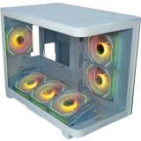 Корпус XASTRA QR600M 6ARGB C10-UC White (QR600M-6FM12A-C10-UC-L-WH)