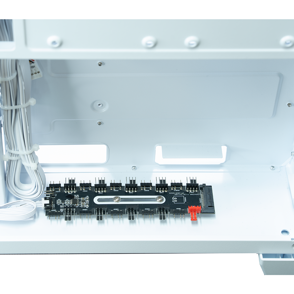 Корпус XASTRA QR600M 6ARGB C10-UC White - QR600M-6FM12A-C10-UC-L-WH - фото 13