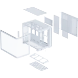 Корпус XASTRA QR600M 6ARGB C10-UC White (QR600M-6FM12A-C10-UC-L-WH)