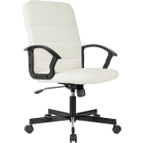 Офисное кресло Бюрократ Triest White (TRIEST FABRIC-VELV20)