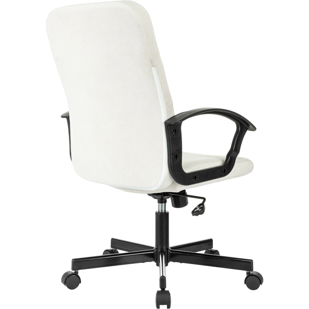 Офисное кресло Бюрократ Triest White - TRIEST FABRIC-VELV20 - фото 5