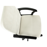 Офисное кресло Бюрократ Triest White (TRIEST FABRIC-VELV20)