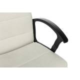 Офисное кресло Бюрократ Triest White (TRIEST FABRIC-VELV20)