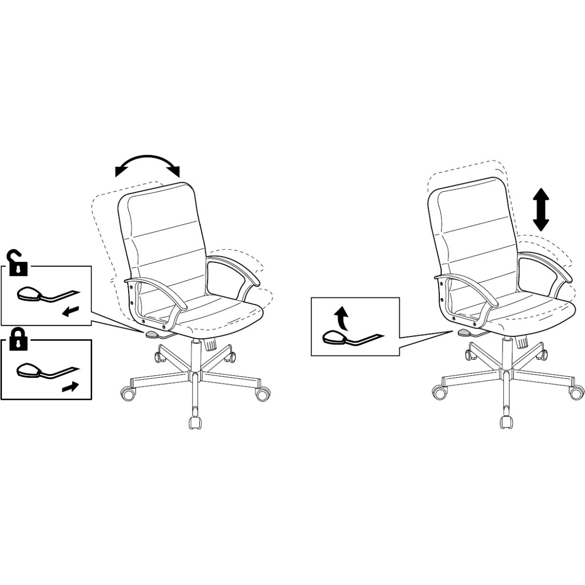 Офисное кресло Бюрократ Triest White - TRIEST FABRIC-VELV20 - фото 11