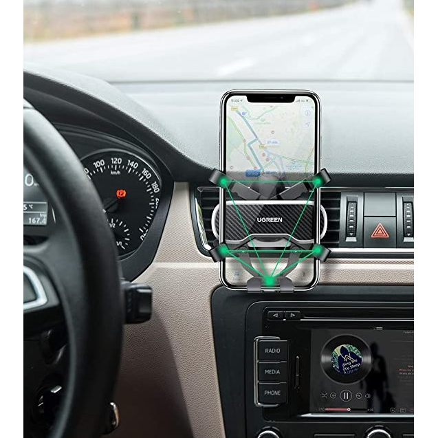 Автомобильный держатель UGREEN Gravity Drive Air Vent (80871) - фото 2