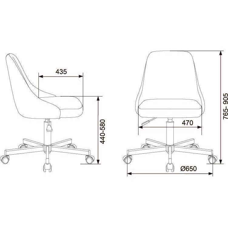 Офисное кресло Бюрократ CH-340M/VELV09 - фото 6