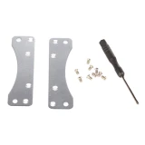 Корпус для одноплатного компьютера QUMO RS036 Aluminium Case for Raspberry Pi 4 Silver (32902)