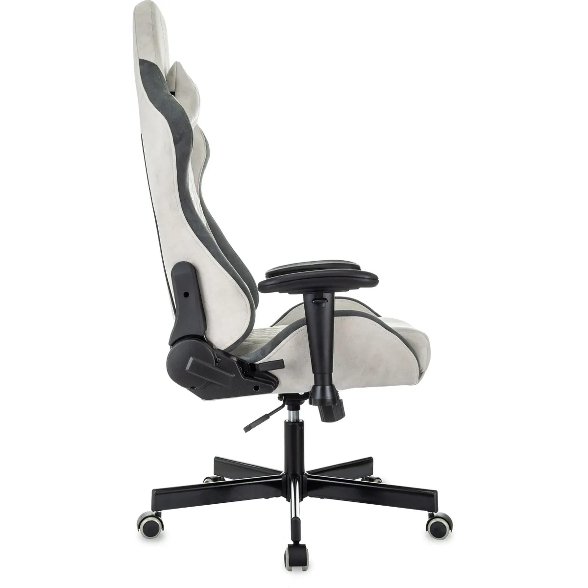 Игровое кресло Бюрократ Knight Regal Light Grey - KNIGHT REGAL FABR-LG - фото 2