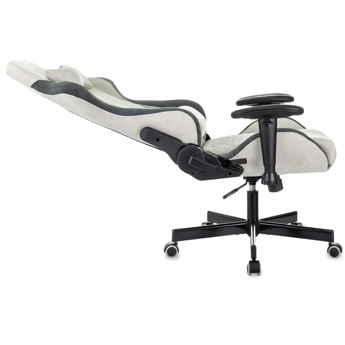 Игровое кресло Бюрократ Knight Regal Light Grey - KNIGHT REGAL FABR-LG - фото 3