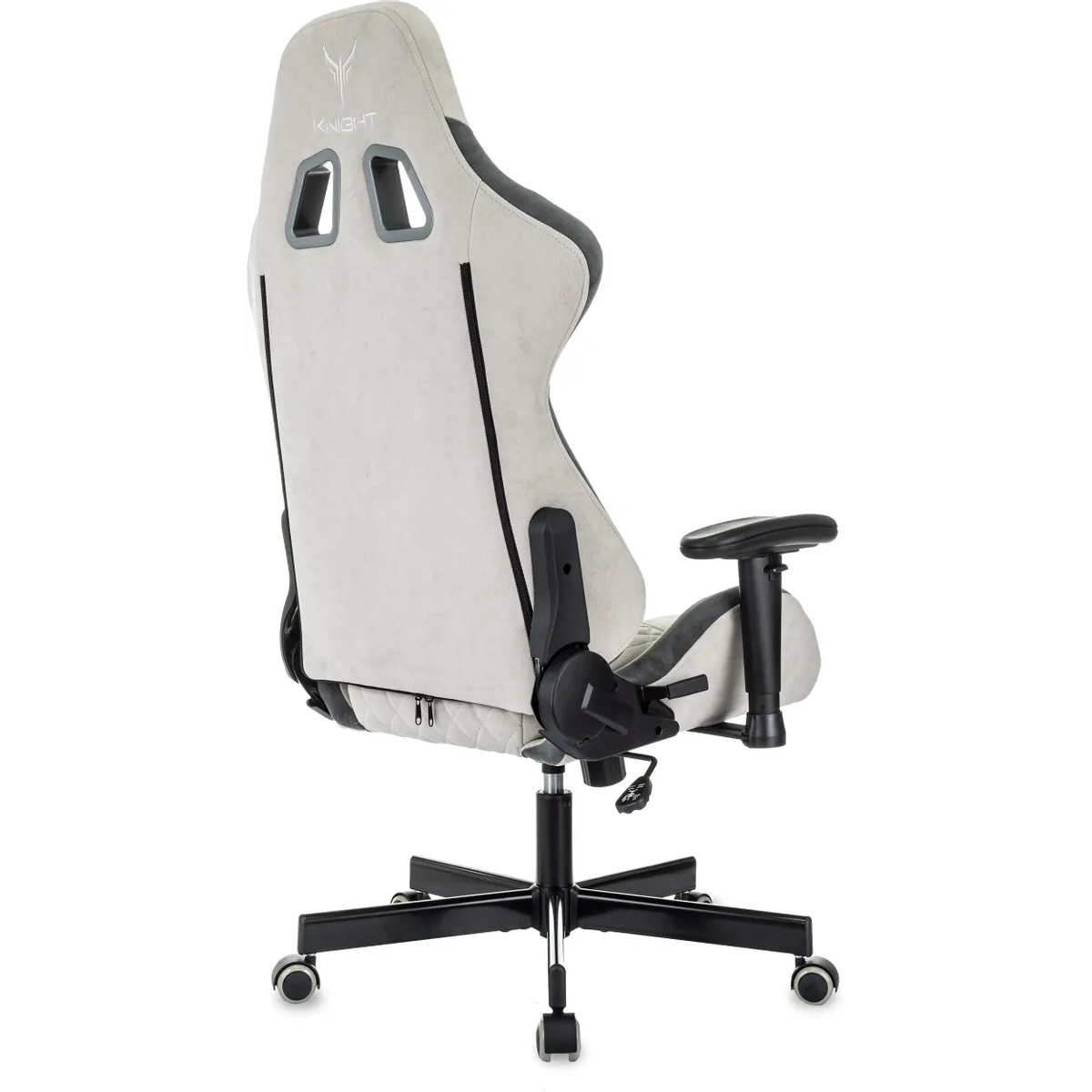 Игровое кресло Бюрократ Knight Regal Light Grey - KNIGHT REGAL FABR-LG - фото 4