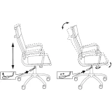 Офисное кресло Бюрократ CH-993 Black (CH-993/BLACK)