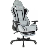 Игровое кресло Бюрократ Zombie Drift/F Grey/Blue (ZOMBIE DRIFT/F GBL)