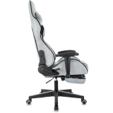 Игровое кресло Бюрократ Zombie Drift/F Grey/Blue (ZOMBIE DRIFT/F GBL)