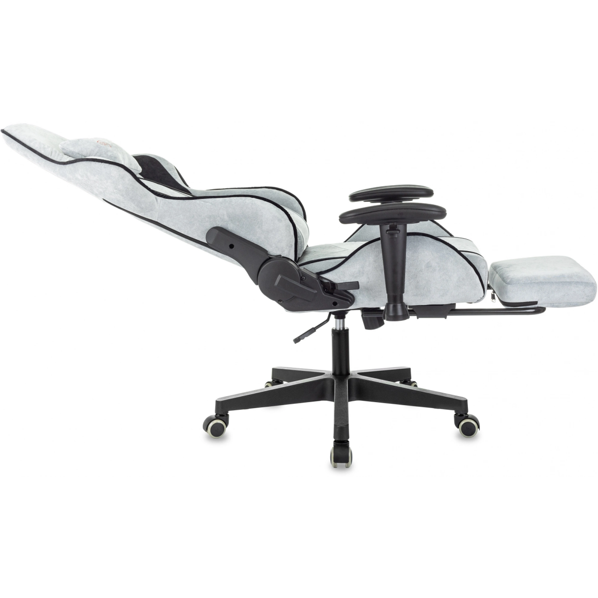 Игровое кресло Бюрократ Zombie Drift/F Grey/Blue - ZOMBIE DRIFT/F GBL - фото 4