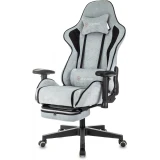 Игровое кресло Бюрократ Zombie Drift/F Grey/Blue (ZOMBIE DRIFT/F GBL)