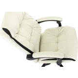 Офисное кресло Бюрократ CH-824MSG-BF Ivory (CH-824MSG-BF/IV-PU)