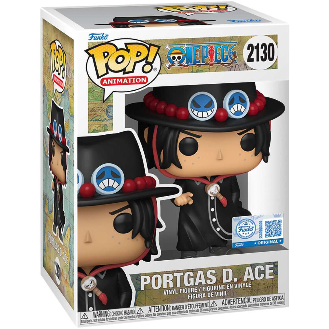 Фигурка Funko POP! Animation One Piece Portgas D. Ace (Egghead Arc) - 88260 - фото 2
